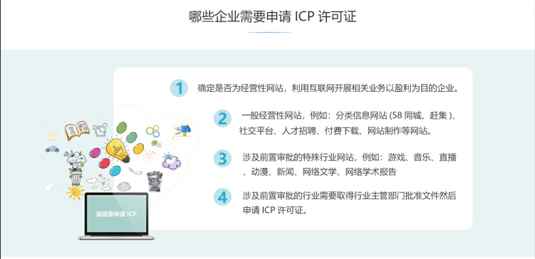 通道ICP牌照、ICP许可证办理流程